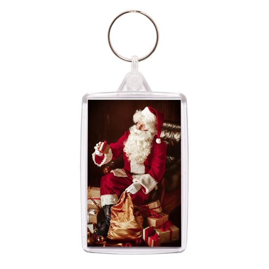 IZ02 Classic Keychain - Clear 45 x 70mm - Image 1