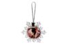 Snowflake Ornament - Silver Cap/String 53mm