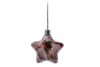 Star Ornament - Clear 76 x 85mm