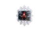 Classic Snowflake Magnet 45 x 70mm