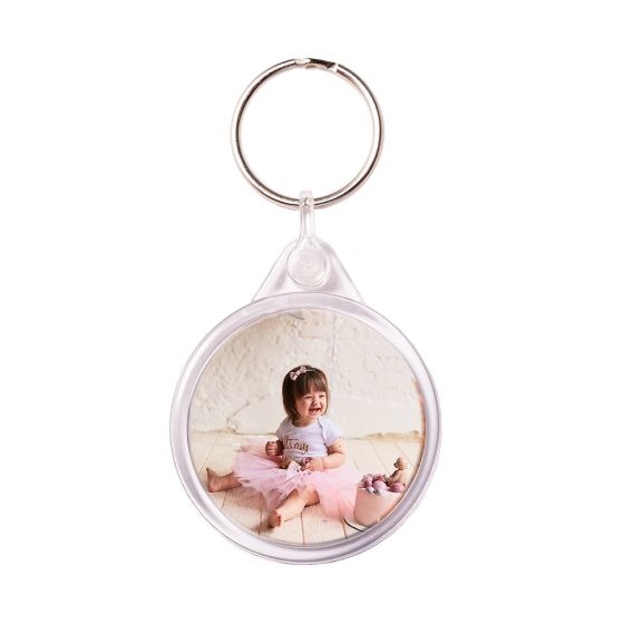 IR02 Round Keychain 38mm - Image 1