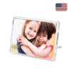 Wallet Refrigerator Magnet - Clear 2 x 2-7/8"