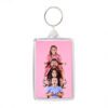 Classic Keychain Polystyrene - Clear 45 x 70mm