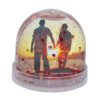 Clear Base Heart Dome Globe - Red 62 x 70mm
