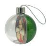 Glitter Bauble Ornaments  - Silver Cap - Image 8