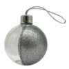 Glitter Bauble Ornaments  - Silver Cap - Image 9