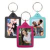 Soft Touch Passport Keychains