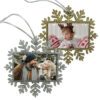 Glitter Snowflake Ornaments