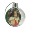 Glitter Bauble Ornaments  - Silver Cap - Image 6
