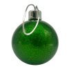 Glitter Bauble Ornaments  - Silver Cap - Image 3