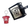 American Football Shirt Keychain 51 x 55mm - Image 2