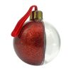 Glitter Bauble Ornaments - Gold Cap - Image 9