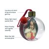 Glitter Bauble Ornaments - Gold Cap - Image 2