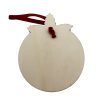 Wooden Round Ornament - Christmas Pudding 80x80mm - Image 5