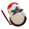 Wooden Round Ornament - Christmas Pudding 80x80mm - Image 4