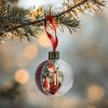 Glitter Bauble Ornaments - Gold Cap - Image 4