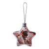 Star Ornament - Clear 76 x 85mm - Image 2
