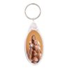 Ellipse Keychain 25 x 50mm